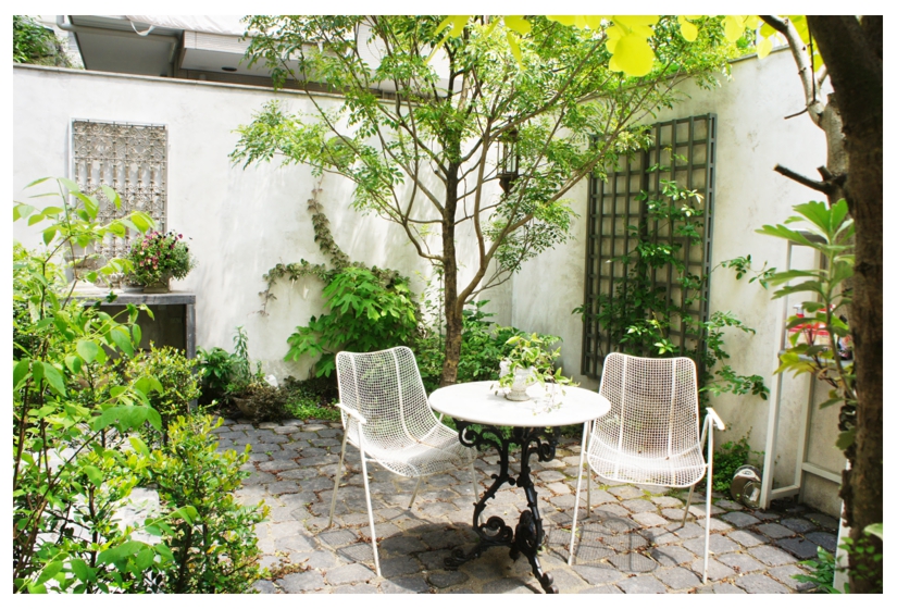 ブロカント　庭