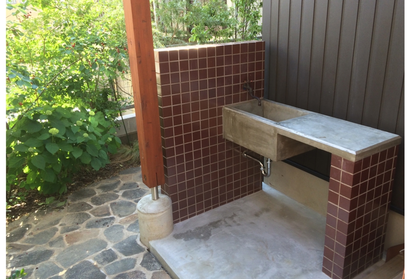 ブロカント　庭