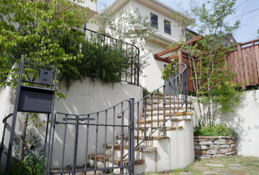 ブロカント　庭