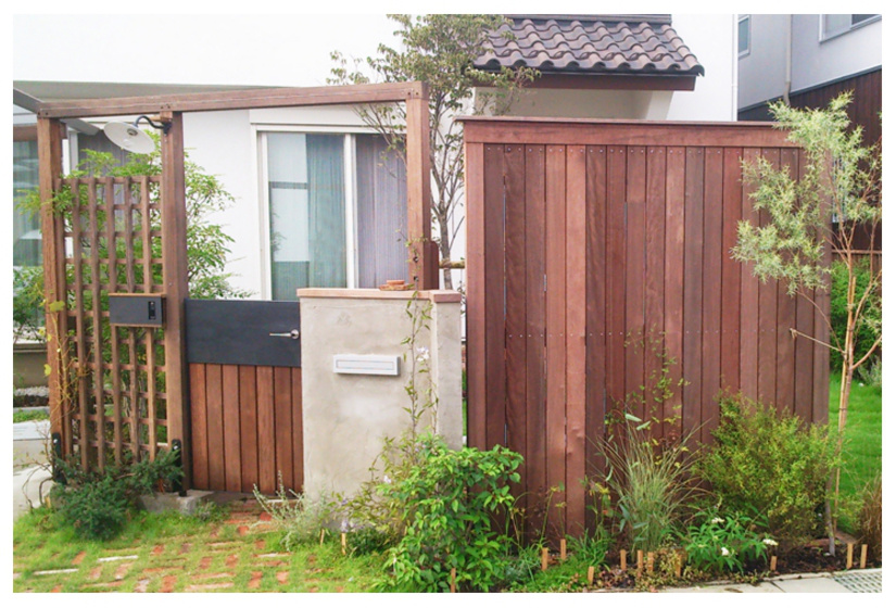 ブロカント　庭