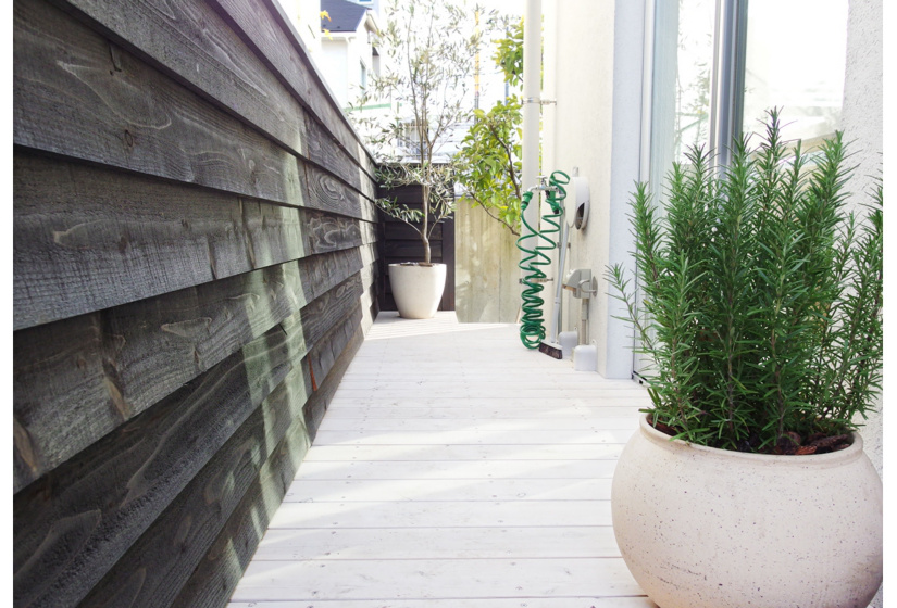 ブロカント　庭