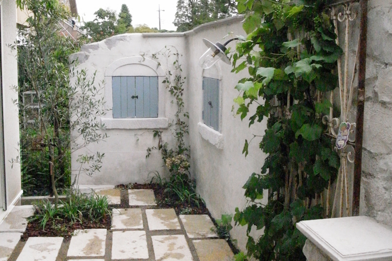 ブロカント　庭