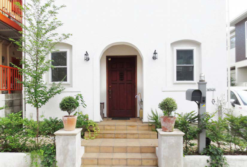 ブロカント　庭