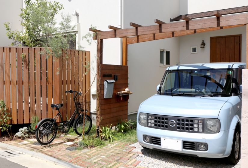 ブロカント　庭