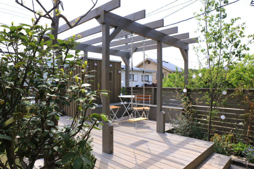 ブロカント　庭