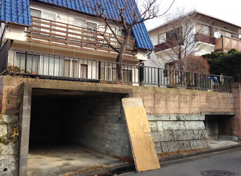 ブロカント　庭