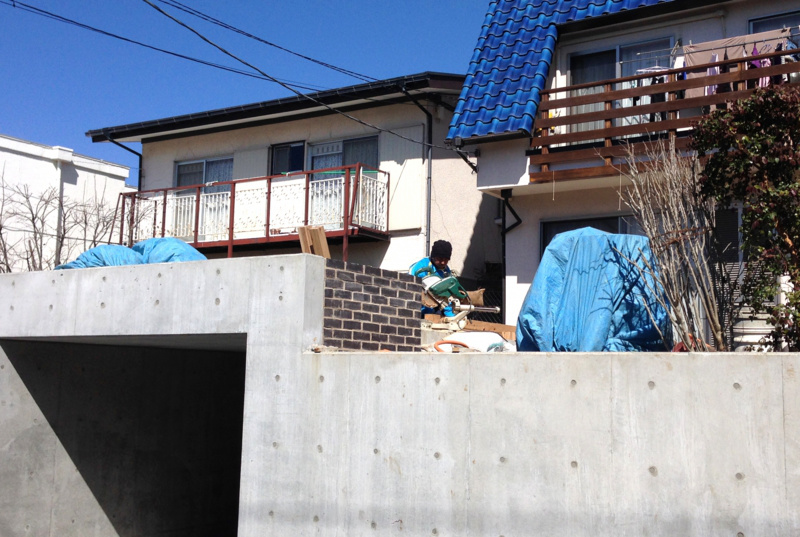 ブロカント　庭