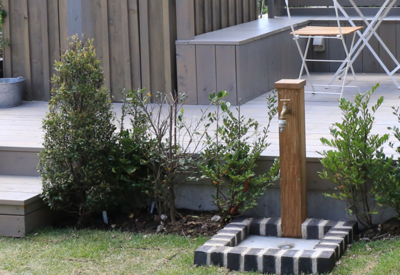 ブロカント　庭