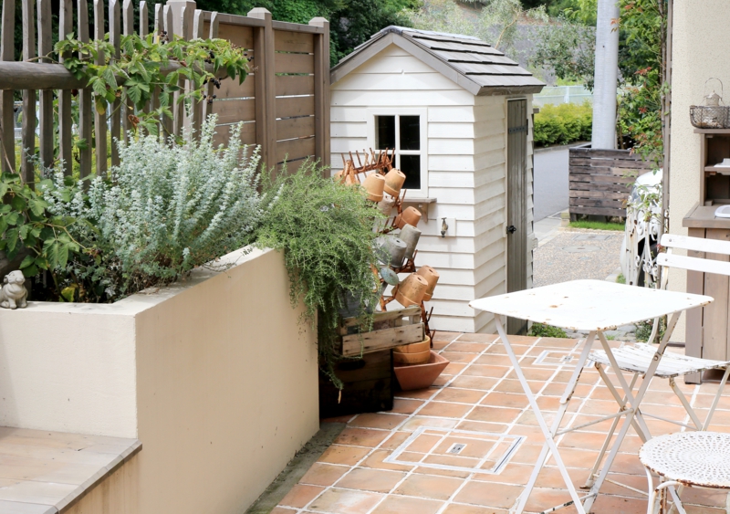 ブロカント　庭